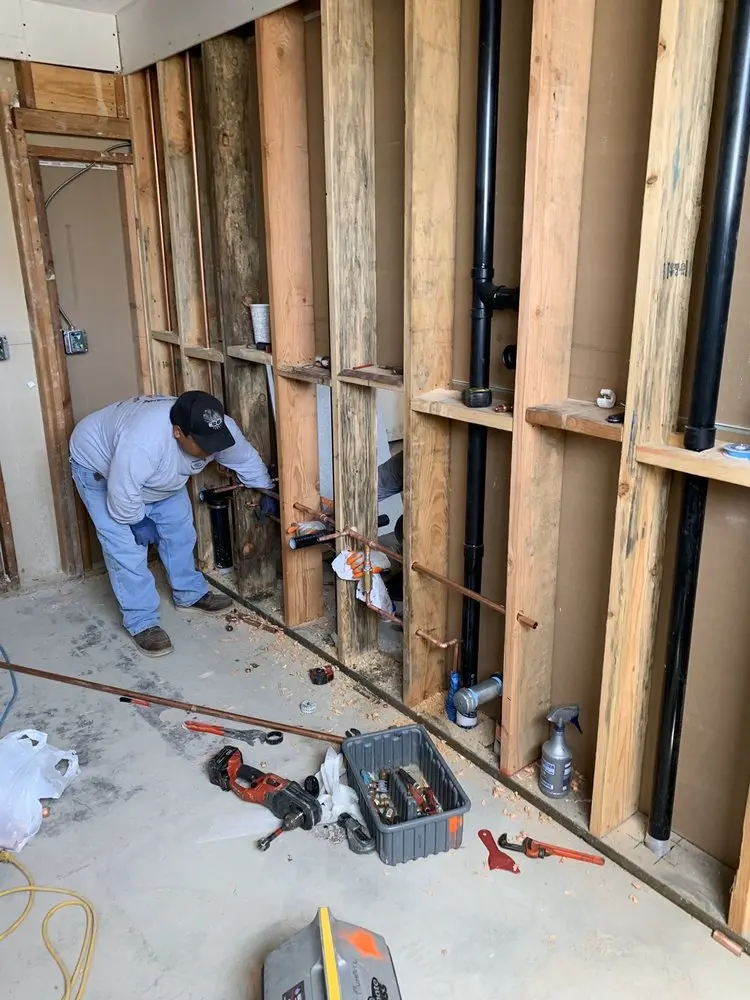 Commercial rough-in plumbing for Commercial Plumbing in Hamilton Hills
